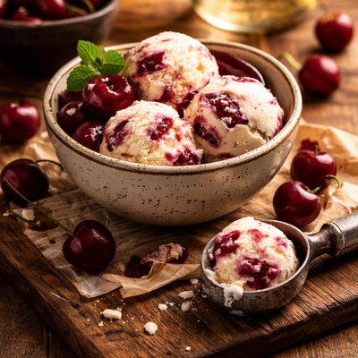 Image of Cherry Vanilla Ice Cream