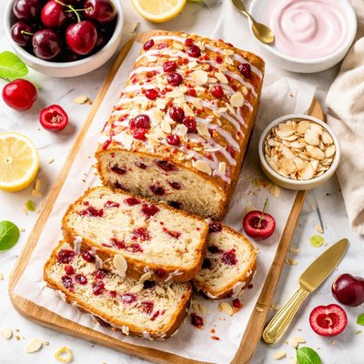 Image of Cherry Yogurt Bread Large Loaf