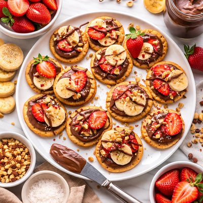 Image of Cheryl Burns Ritzy Nutella Crackers