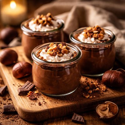 Image of Chestnut Chocolate Pots