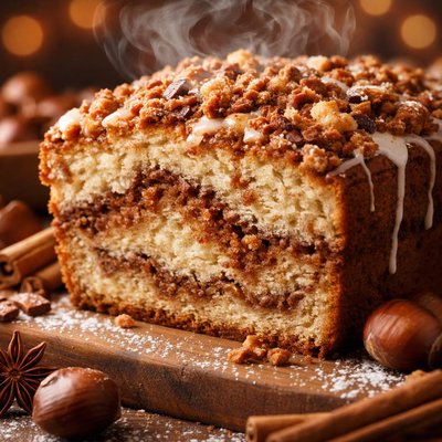 Image of Chestnut Sour Cream Coffee Cake