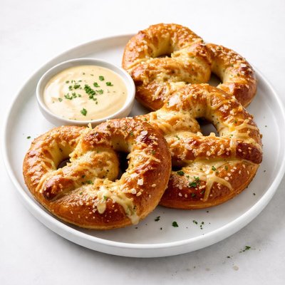Image of Chewy Cheesy Soft Pretzels