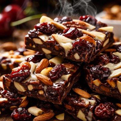 Image of Chewy Cherry Almond Bark