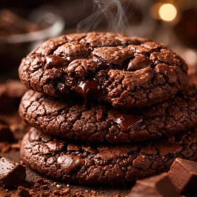 Image of Chewy Chocolate Brownie Cookies