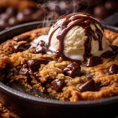 Image of Chewy Chocolate Chip Pizookies