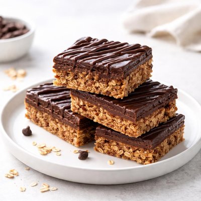 Image of Chewy Chocolate Oat Bars