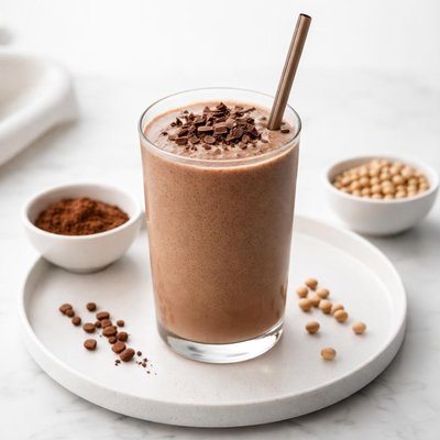 Image of Chewy Chocolate Soy Smoothie