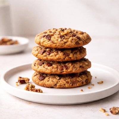 Image of Vegan Chewy Date Cookies