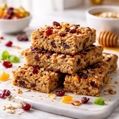 Image of Chewy Fruit Oatmeal Bars
