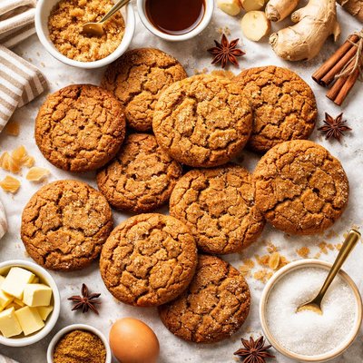 Image of Chewy Ginger Cookies
