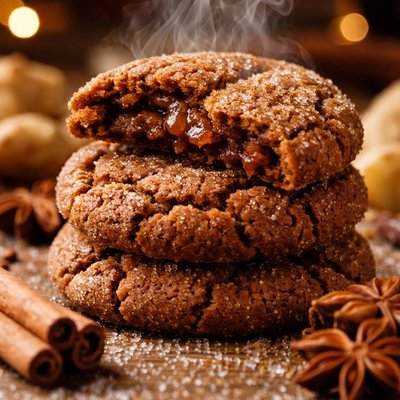 Image of Chewy Gingerbread Molasses Cookies