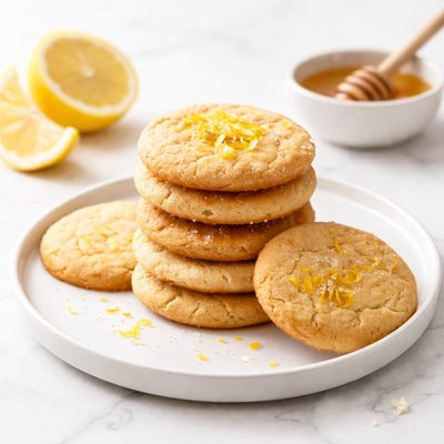 Image of Chewy Honey Lemon Cookies