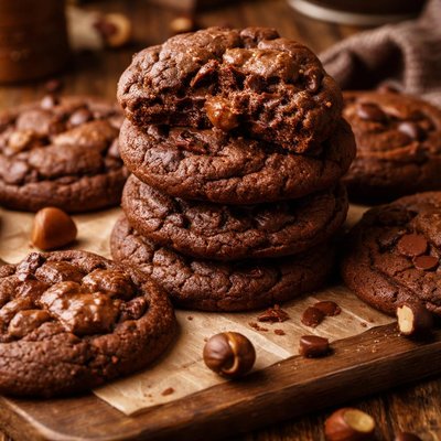 Image of Chewy Nutella Cookies