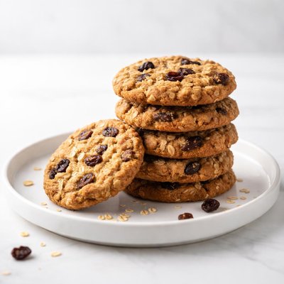 Image of Chewy Oatmeal Raisin Cookies