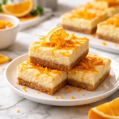 Image of Chewy Orange Cream Cheese Bars