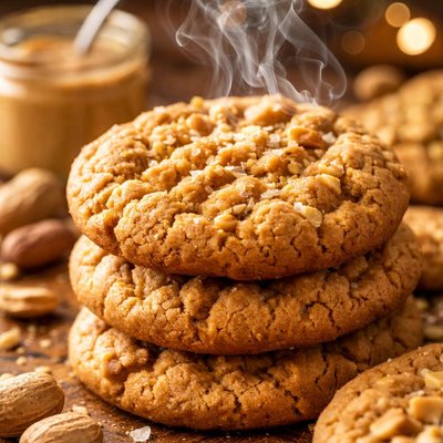 Image of Chewy Peanut Butter Cookies