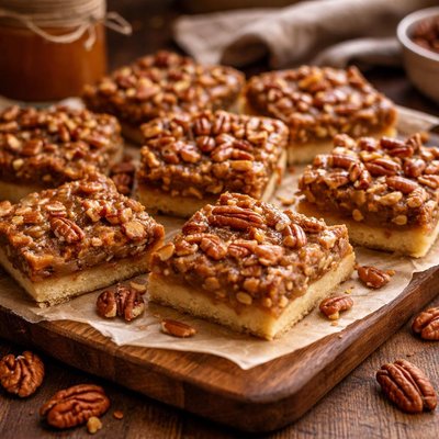 Image of Chewy Pecan Diamonds