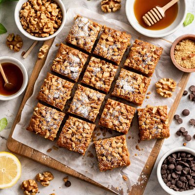 Image of Chewy Walnut Squares