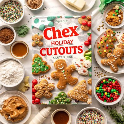 Image of Chex Holiday Cutouts Gluten Free