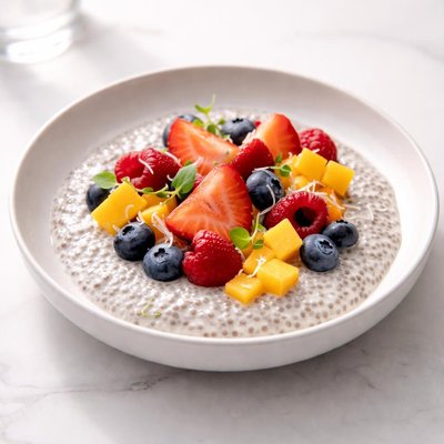 Image of Chia Pudding with Fresh Fruit