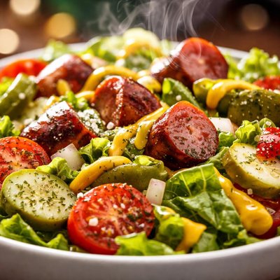 Image of Chicago Dog Salad