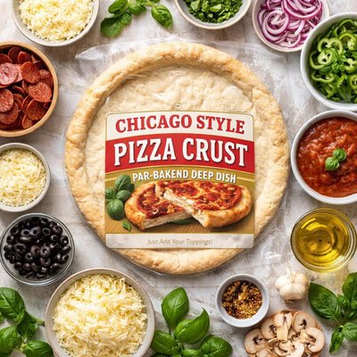 Image of Chicago Style Pizza Crust Take 25