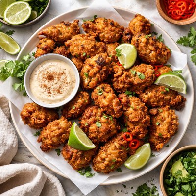 Image of Chicharrones De Pollo Puerto Rican Fried Chicken