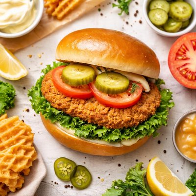 Image of Gluten-Free Chick-fil-A Style Chicken Sandwich