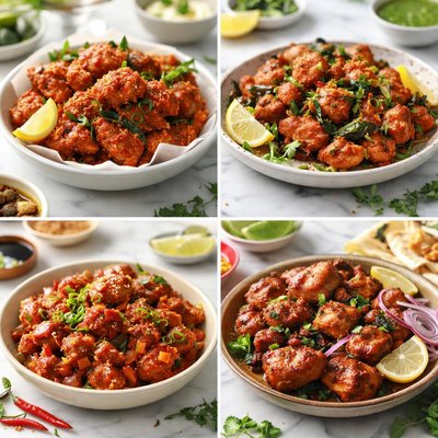 Image of Chicken 65 4 Variations