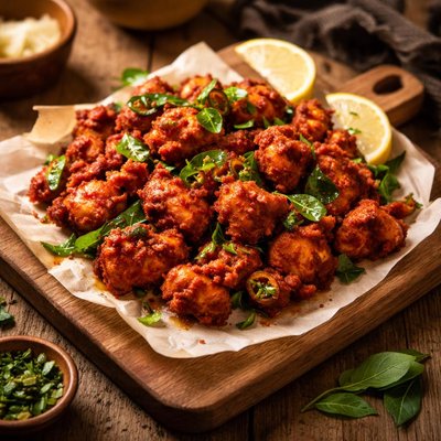 Image of Chicken 65 or Hot and Spicy Chicken