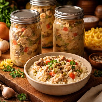 Image of Chicken a La King Canning