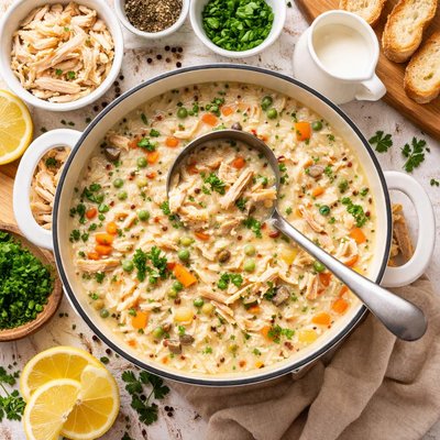 Image of Chicken a La Reine Soup