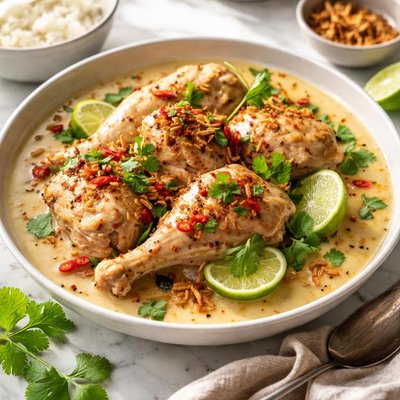 Image of Chicken Adobo in Coconut Milk