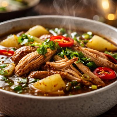 Image of Chicken Adobo Soup