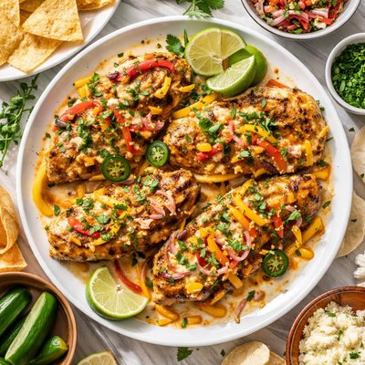 Image of Chicken Al Tequila Texas Style