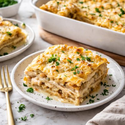 Image of Chicken Alfredo Lasagna