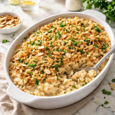 Image of Chicken Almond Casserole