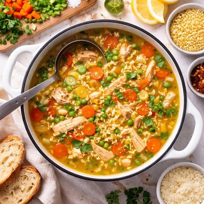 Image of Chicken Alphabet Soup
