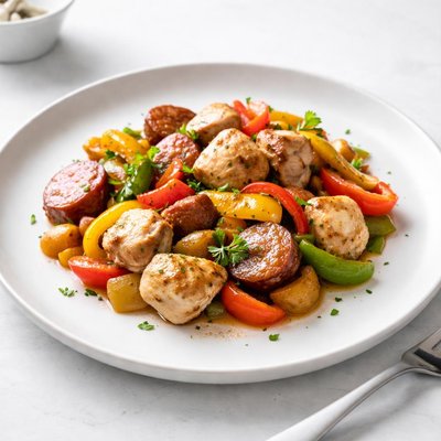 Image of Chicken and Andouille Sausage with Peppers Ww 5 Points