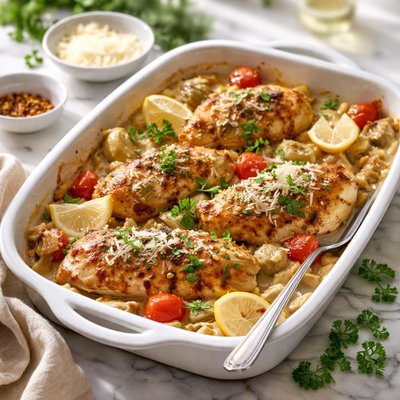 Image of Chicken and Artichoke Bake