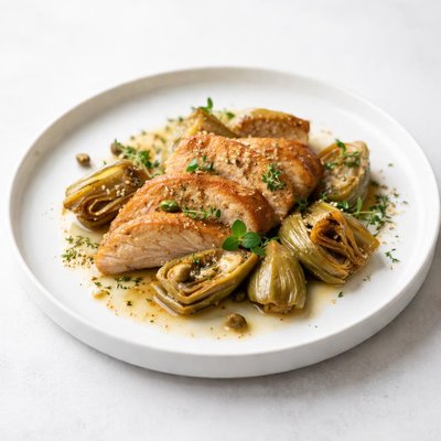 Image of Chicken and Artichokes