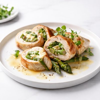 Image of Chicken and Asparagus Roulades