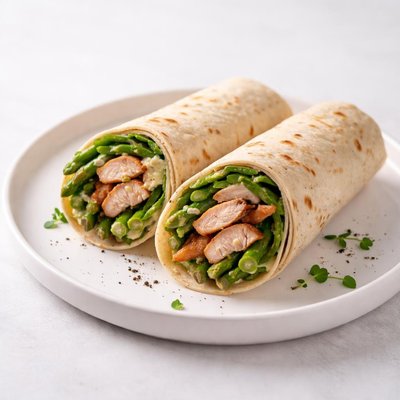 Image of Chicken and Asparagus Wraps
