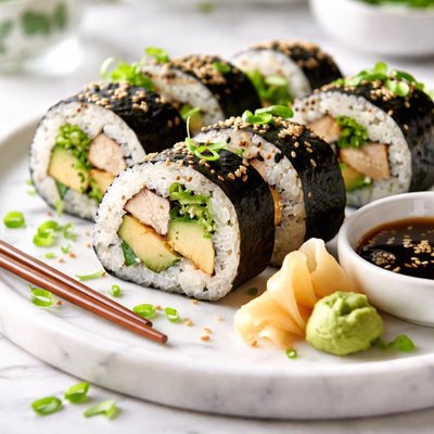 Image of Chicken and Avocado Roll