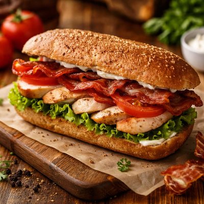 Image of Chicken and Bacon Sandwich