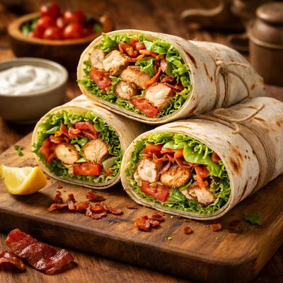 Image of Chicken and Bacon Wrap