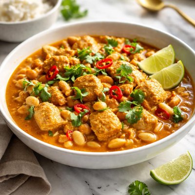 Image of Chicken and Bean Curry Ww 7 Points