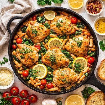 Image of Chicken and Bean Dinner