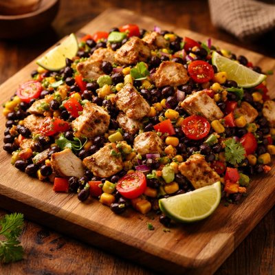 Image of Chicken and Black Bean Salad