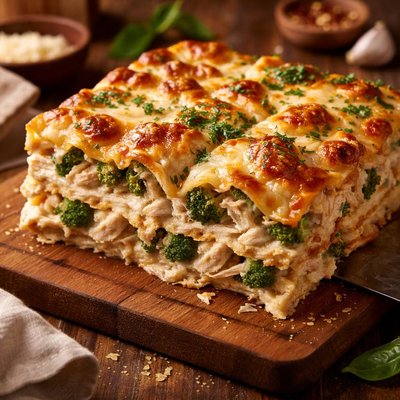 Image of Chicken and Broccoli Lasagna